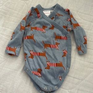 Hanna Andersson side snap bodysuit
